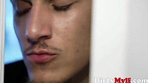 oh man, this lonely night turns sexy with milf cougar giving blowjob