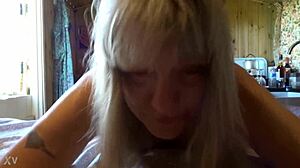 Homemade video of a housewife getting taken from behind by her fuck buddy.