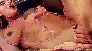 Charlie Sheen Parody Porn Stud in Action