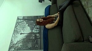 daisy marie gets her redhead ass fucked hard in anal!