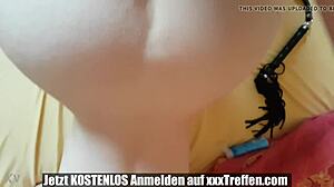 Young German Teen Girlfriend Gets Intense Anal Fuck in POV Homemade