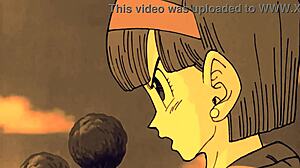 Bulma's Oral Adventure With Monster Cock In Namek