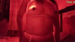 Mexican Wife Plays with 22cm Dildo Alone