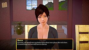 Blonde Girl in My New Family Game