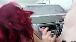 Mechanic Shows Tool to Naughty Milf Melissa Devassa