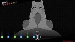 Beat banger mods toriel's big tits banged in group cartoon game