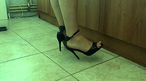 Cooking with Heel Crush in Kitchen!