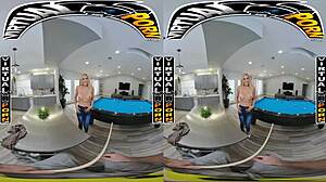 Virtual billiards with Latin MILF Caitlin Bell, big tits game!