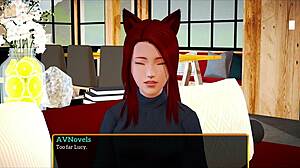 Teen Redhead With Big Tits In Family Fun