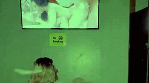 Staci Onit in bunny costume fun