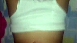 Bending over in doggystyle position with big ass