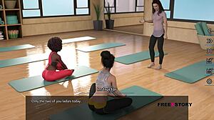 Alex Spies On Latisha Changing Dress In 3D Game