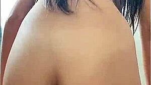 Mexican college student with huge ass fucks teacher in office, twerking on his cock