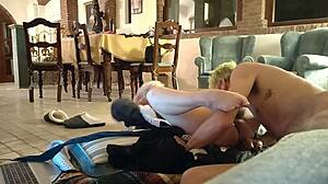 me and my girlfriend was eating pussy and fuckin in front of the fireplace