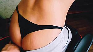 My girlfriend plays naughty games.