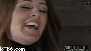 Hardcore action unfolds in intense scene