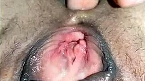 Playing with My Wife's Charms in Intense Anal Action