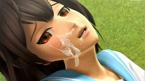 Strike the blood, that's some wild hentai action!