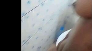 Cyndy Blackslave Takes Shower Under Master's Command