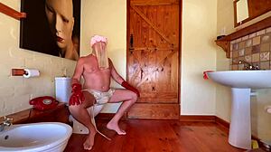 Dominatrix Mistress April punishes me hard on cane train day 3