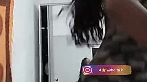 sexy tattooed girl on bigo live stream