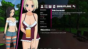 finishing the game in this hentai anime adventure