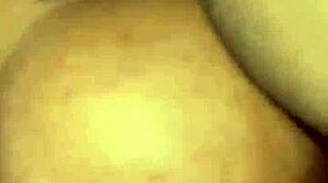 hot threesome with big tits and monster cock