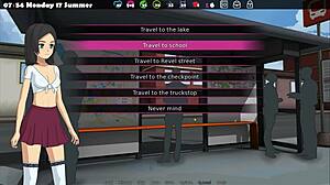 finishing the game in this hentai anime adventure