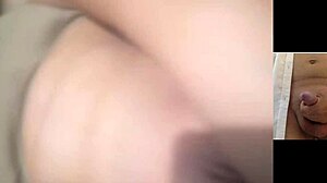 Horny Thick Girl Masturbates Her Ass In Video Call