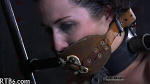 Restrained angel punished