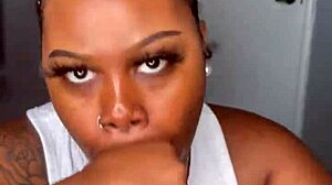 Pretty babe sucks pretty dick