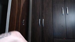 cris bathory tattoos and inserts cigarette into her pussy