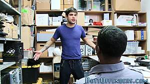 i'm the black gay thief who cummed after that hardcore anal, oops