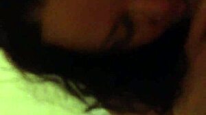 anna maria, a mature latina, gives a retro blowjob to her husband from years ago