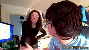 tricked brit takes dirty facial cumshot in first-time reality