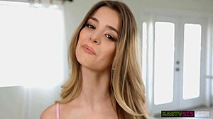 Petite stepsis molly little 18+ rides and fucks fat cock in missionary doggystyle