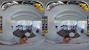 Mae Milano's step creep virtual fun 😈