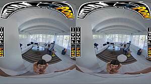 Mae Milano's step creep virtual fun 😈