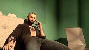 Exciting Saints Row cutscenes featuring naked characters!