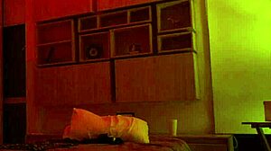 Linda Houston dances in red light, then sucks and fucks big ass latina teen.