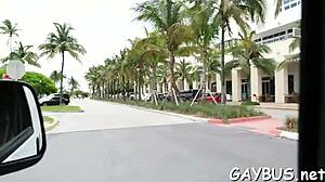 Lusty gay blowjob turns into fierce bareback pounding