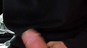 Watch this gay hunk stroke his big cock