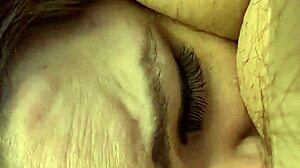 girl gags and chokes on daddys dick with deepthroat spitting