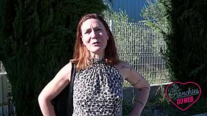 Look at Wendy, Naughty French Brunette Loves Being Watched!