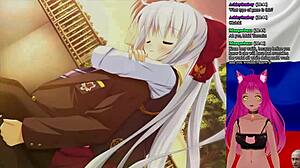 Vtuber Lewdneko plays girlfriend president game