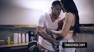 Sesión de sexo grupal con Jaye Summers y Reagan Foxx