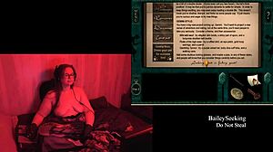 naked final scene play through part 3 with big natural tits exposed