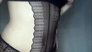 my hot asian girl with big tits gives an impressive blowjob