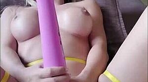 Come cum deliciously with this slut.