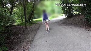 Teens with big tits try toys in first casting interview!